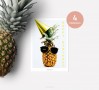designfeder | Postkarten 4er Set – Happy Birthday