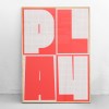 NEW PRINTS ON THE BLOCK / Plakat »Play«