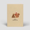 Weihnachtskarte - Eichhörnchen - Nr. 337 - Naturbedacht