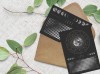 Postkarten Set Mondkalender 2027 Schwarz // ShellyCreates
