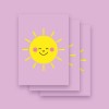 Karte "SONNE" im 3er Set von 9am concepts