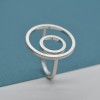 Ring "Eingerahmt" aus Silber von DOPPELLUDWIG