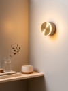 GANTlights - Wandlampe mit Rundumlicht- plissiert und farbenfroh [S8]