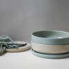 Schale 22 cm Hollyhock mit Deckel/Teller // 1.000 ml // indre Ceramics