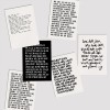 Love is the new black – Postkarten Set "Text"