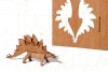 formes Berlin Stegosaurus-Karten - 6 Postkarten aus Holz