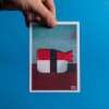 Martin Krusche - Risographie »Sushi - Prawn Nigiri«, DIN A6