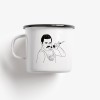 typealive / Emaillebecher Tasse / Rock You