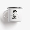 typealive / Emaillebecher Tasse / Blank Space