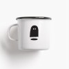typealive / Emaillebecher Tasse / Boo
