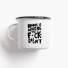 typealive / Emaillebecher Tasse / Home Is Where