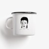 typealive / Emaillebecher Tasse / Star Man