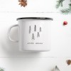 typealive / Emaillebecher Tasse / Finnish Christmas