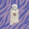 Bestickt Tigerkopf Socken von Offbeat