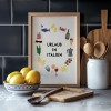 vonSUSI Fine Art Poster "Urlaub in Italien" A4-A1