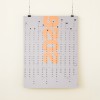 A1-Jahresplaner 2026 und 2027, 2-Jahres-Kalender, Halbjahre abtrennbar, Wandkalender 24 Monate verwendbar, grau // sperlingB.design