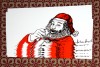 playfulsolutions Weihnachtskarte Weihnachtsmann (Set)