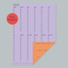 Kalender »Lines« 2025 zum Wenden (DIN A2) / fidu—fine paper goods