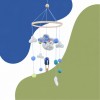 Wind – Baby Mobile aus Filz – Handgemachtes Geschenk fürs Babybett – Ettmoln