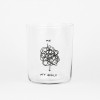 ME AND MY GOALS - 500ML Glas - yahya studio, johanna schwarzer