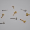 Ohrstecker "Minimalisiert" aus Silber von DOPPELLUDWIG