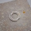 Ring "Kanalisiert" aus Silber von DOPPELLUDWIG