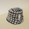 Towel.Studio | Bold Grid Bucket Hat | Forest Green