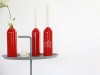 werkvoll by Lena Peter -  Kerzenhalter/Vase FIRE rot