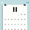 A4 Monatskalender Nr. 06 / ab sofort / frau rippe