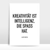 Amy & Kurt Berlin Artprint "Kreativität"