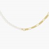 Best Of Both Worlds Necklace | Halskette aus Süßwasserperlen & Gold Vermeil | Paeoni Colors