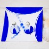 nathys_illustration blaue Ohrringe "beyond the waves" Unikat 1cm
