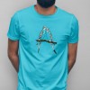 Print now - Riot later ● Budgies Blue T-Shirt