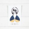 nathys_illustration - Ohrringe "night sky" 5,5x3,5cm - Unikat