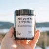 All I want for Christmas - Duftkerze - Handmade - Sojawachs - Just a decent day