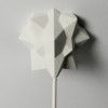 canopie® - Lampenbaldachin – Gipsweiß Türkis