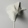 canopie® - Lampenbaldachin – Low Poly Fox Gipsweiß