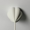 canopie® - Lampenbaldachin – Tulpe Gipsweiß