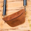 Crossbody Slingbag - cognac/serenity (Leder) - Burning Love
