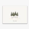 Elliet - Weihnachtskarte mit Umschlag - Wald