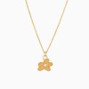 Blumen Halskette aus Gold Vermeil | Paeoni Colors