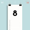 Geburtstagskalender Nr. 05 / immerwährend / frau rippe