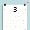A3 Monatskalender Nr. 07 / ab sofort / frau rippe