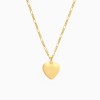 Herzkette aus 18k Gold Vermeil | Paeoni Colors