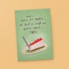 franzizo Postkarte »Himbeer-Sahne-Torte«