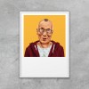 HIPSTORY Dalai Lama Artprint DIN A5