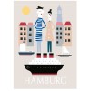 Hamburg Elbsonne Poster (50x70cm) Human Empire