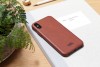 Pack & Smooch iPhone iPhone Xs / X (5.8")  Leder Schutzhülle, Back Cover (Vegetable tanned leather)