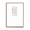 sonst noch was? Grußkarte "I love you BIG TIME"
