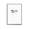sonst noch was? Grußkarte / Trauerkarte "RegenTage"